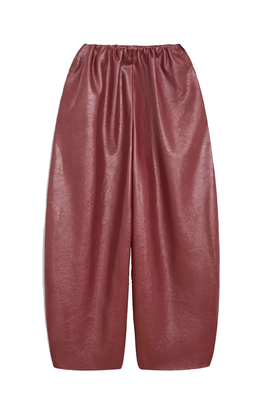 Stylish Leather Solid Jacket Pants Set Women Stand Collar Zipper Coat Loose Trousers Sets Female 2025 Autumn Fashion Streetwears