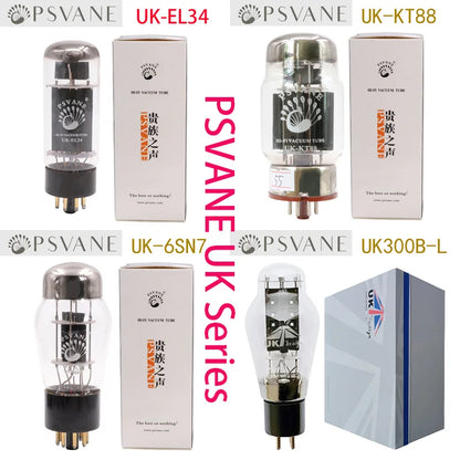 PSVANE UK EL34 6SN7 KT88 300B Vacuum Electronic Tube Precise pairing Audio Valve Tubes.