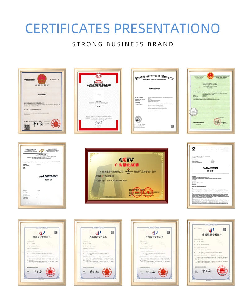 HANBORO men's fully automatic mechanical watch, roulette wheel, roulette wheel, men's watch 1001