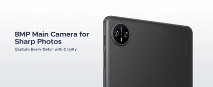 DOOGEE Tab A9 Pro Tablet 10.1" HD Display Android 15 20GB(4+16) 128GB 6580mAh Large Battery Dual Speakers Pad PC 2 In 1 Tablet