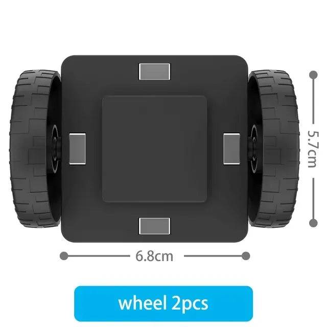 1pcs Big Size Magnetic Designer Magnet Building Blocks Accessories Educational Model Constructor Toys For Children Gifts