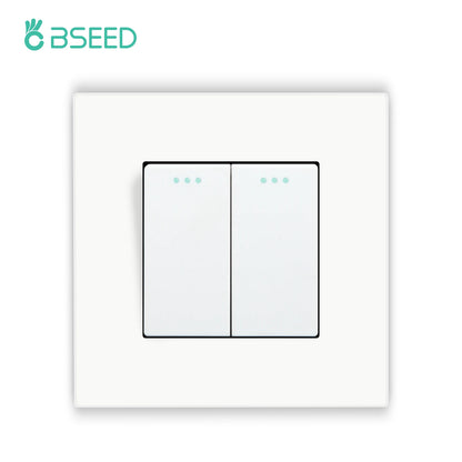 BSEED EU-Wandsteckdosen Typ C USB-Steckdosen Doppelte Steckdosen Dreifachsteckdosen Kunststoffrahmen Deutschland Steckdose mit Dual-USB