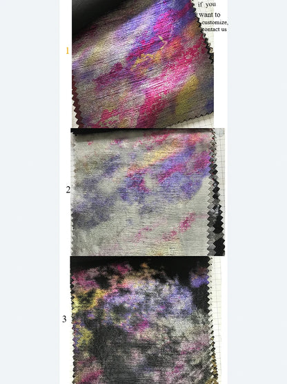 Shiny Colorful Luxury High Waist Metallic Pleated Midi Skirt 2025 Fashion Trends Elastic Waistband Pleated Skirt Old Money Style.