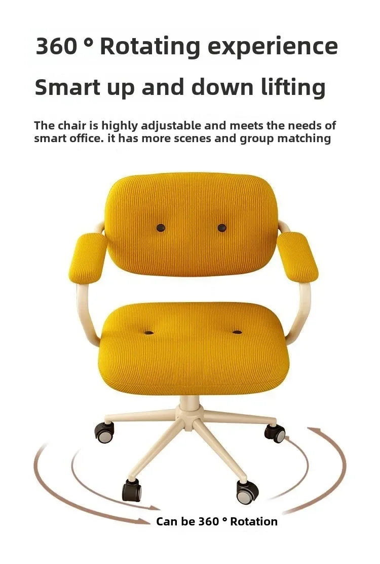 Stuhl Hause Bequem Sitzende Studie Büro Stuhl Schlafzimmer Licht Luxus Make-Up Stuhl Einfache Hebe Schreibtisch Computer Stuhl