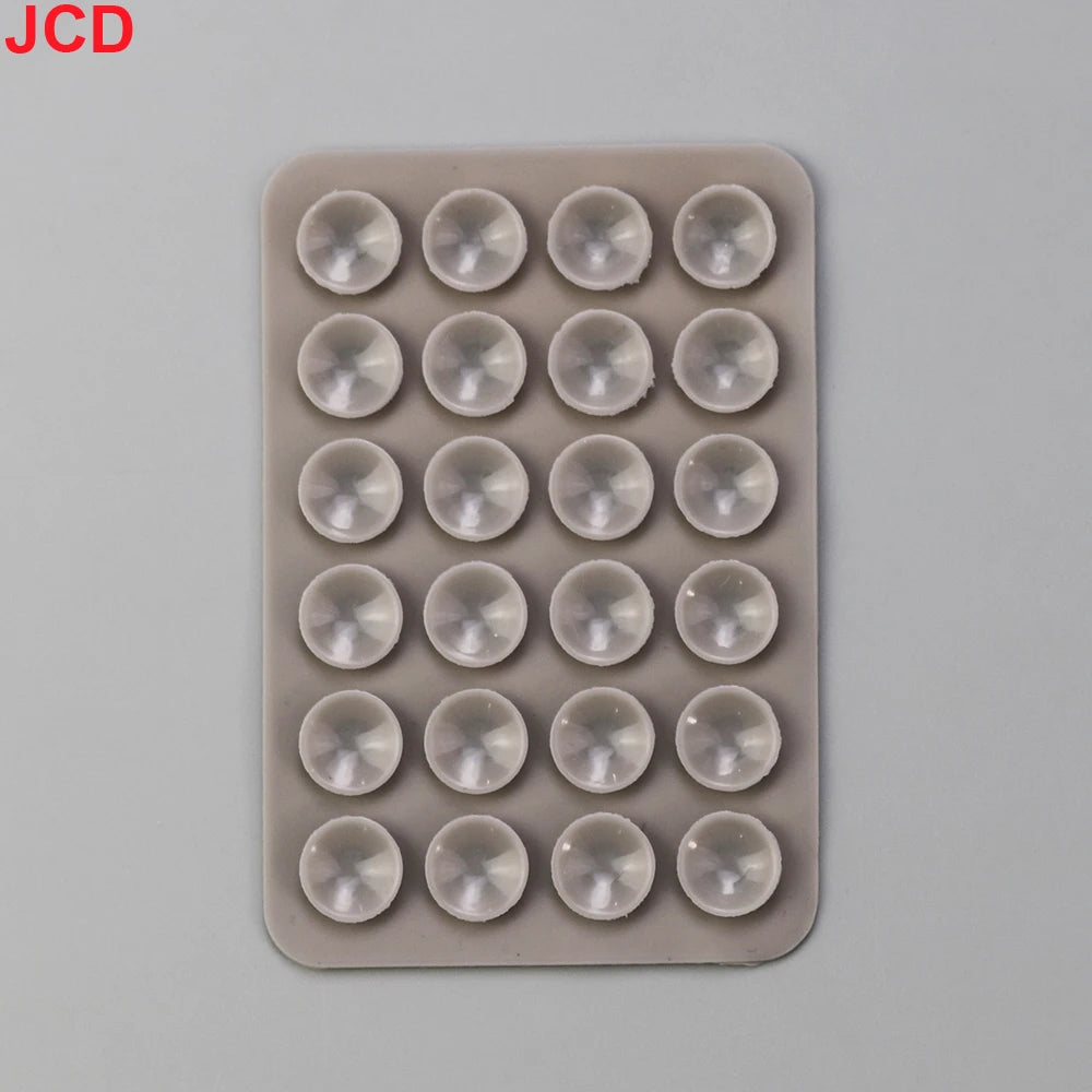 JCD 24 Square Thickened Silicone Suction Cup Suction Cups Mobile Phone Tablet Luggage Suction Cup Universal Charger Leather Case.