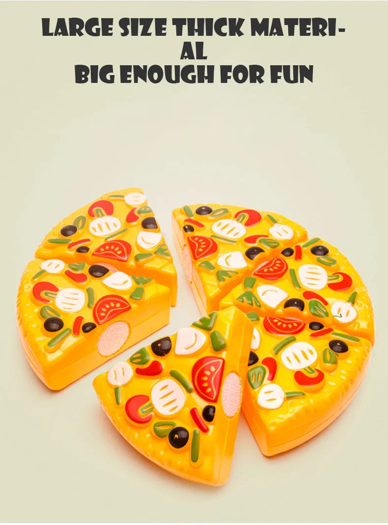 6/10/13/24Pcs Kitchen Fun Cutting Fruits and Vegetables Food Play House Set Puzzle Education Toys For Kids Boys Girls Xmas Gifts.