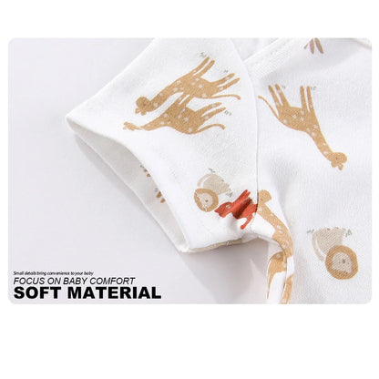 5 Teile/los Vier Jahreszeiten Mode Cartoon Kurzarm Baby Junge Mädchen Bodys Weiche Neugeborenen Onesies Kleidung.