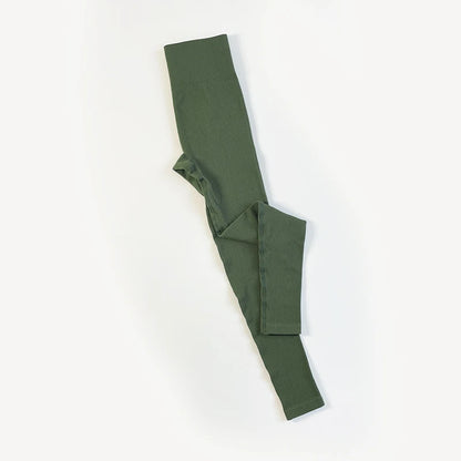 Ribbed Seamless Yoga Leggings For Gym High Waisted Push Up Sport Women Fitness Pants Workout Tummy Control Tights Female Legging