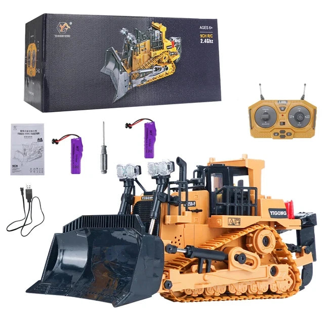 RC Excavator 1:20 Remote Control Truck 2.4G RC Crawler Engineering Vehicle Truck Radio Control Children's Day Christmas Gifts