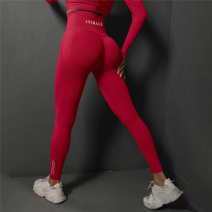 2025 ANIMALU Seamless Leggings Women Gym Yoga Pants Women's High Waist Legging Fitness Workout Tights Running Pants.