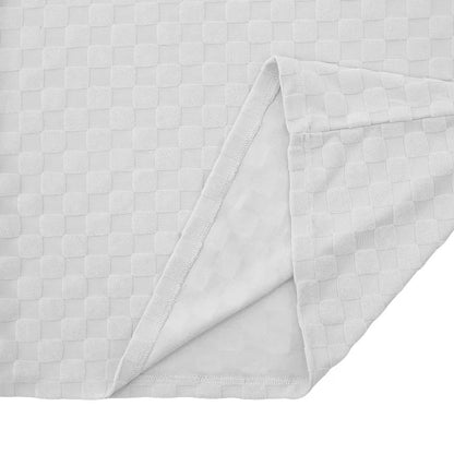 European and American Oversized Fashion Brand Men's Summer New Chessboard Plaid Loose Sports and Leisure Two-Piece Set.