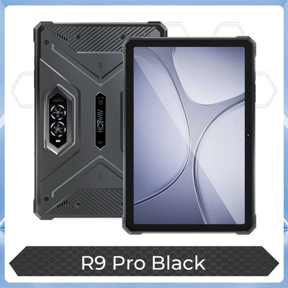 HOTWAV R9 Pro Rugged Tablet Android 14 11" FHD+ 20080mAh Pad 64MP Rear Camera 6GB 256GB Tablet PC With Super Camping light
