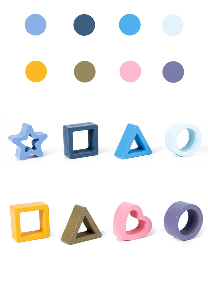 Montessori Baby Puzzles Silicone Toys Geometric Shape Jigsaw Board Matching Games Educational Learning Toys Food Grade Silicone.
