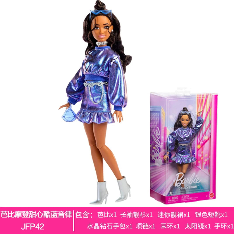 Barbie Dolls Fashionable Barbie Doll Set for Girls Princess Toy Birthday Present