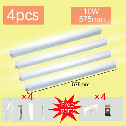 Led tube light 220v 110v T5 led Bracket Lamps For Home 8W10W 40cm Bar lights Industrial Commercial Light Fixture Kitchen Study.