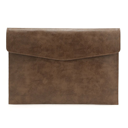 Sleeve Case for ( MacBook Mac Book iPad ) Air M1 M2 Pro 13 3 13.6 14 2 12 9 Inch Cover Bag Leather Men's Folder 2022 2021 2020