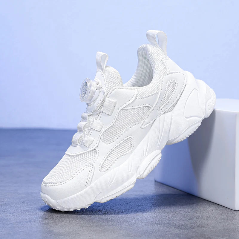 White Girls Sneaker Children Shoes New Spring Summer Platform Casual Sneaker Running Sports Tennis Kids Shoes for Girl.