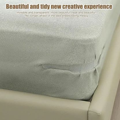 4PCS Unsichtbare Bettlaken und Bettdecke Verschluss Unsichtbare Quilt Blatt Halter Clips Einzelne Quilt Abdeckung Feste Nicht-slip Clips