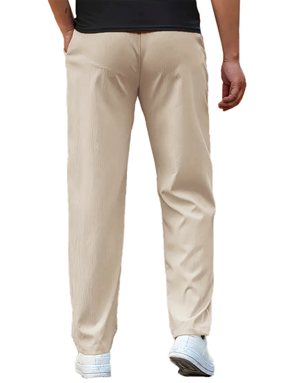 Men's Casual Loose Straight Sports Pants Gym Sport Trousers for Men Jogger Sweatpants Running Workout Jogging Long Pants.