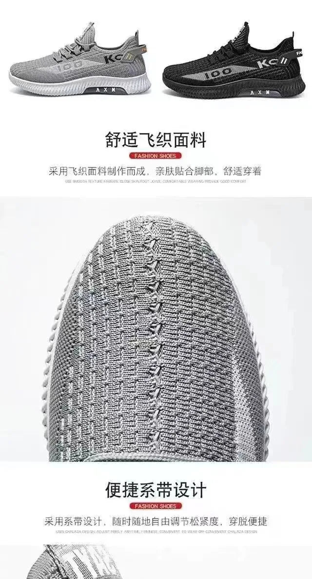 2025, weiche Sohlen, Frühling und Herbst, alte Stoffschuhe, atmungsaktive Mesh-Schuhe, rutschfeste, verschleißfeste, lässige Low-Top-Schuhe, Arbeitsschuhe.