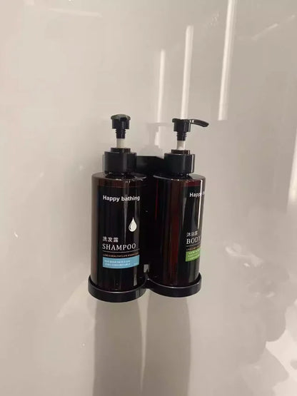 Keine Bohren an der Wand – automatischer Seifenspender, Shampoo- und Duschgel-Spender-Set, Händedesinfektionsbox-Design für die Organisation im Badezimmer