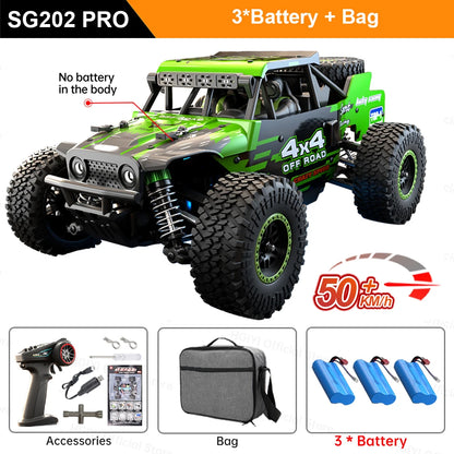 ZLL SG202 MAX/PRO 1:20 High Speed Drift Racing 70KM/H Or 50KM/H Brushless Motor 4WD RC Car Off Road Car Toys for For Kid Gift