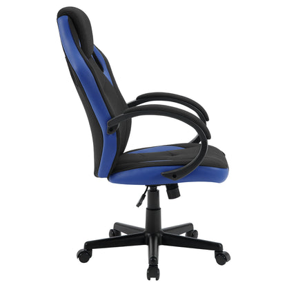 Ergonomisches Design, Gaming-Stuhl, Gamer-Sessel, Büro-Computerstuhl, Neigungsmechanismus, höhenverstellbar, 360° °   Drehbare hohe Rückenlehne