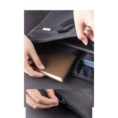 Portable document bag Oxford cloth business and leisure briefcase men and women portable document bag.