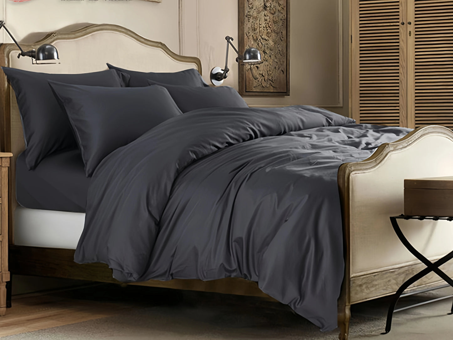 1200 TC,  100% Egyptian Cotton, Bed Sheets Set,  Flat Fitted Sheet Duvet Cover, All US AU Size ,Solid Colors  Customize.