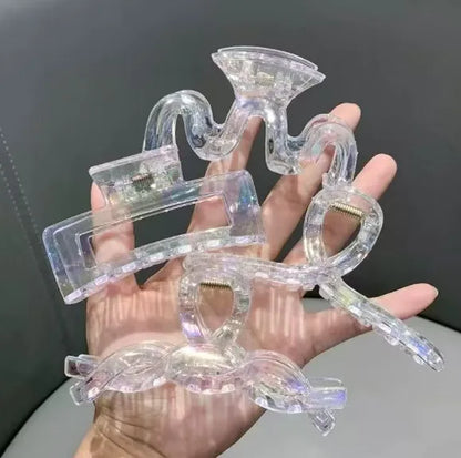 Matte Flower Hair Grips Set for Women Fairy Style Fresh Sweet Headwear for Updo Hairdo Back of Head Hair Accessories