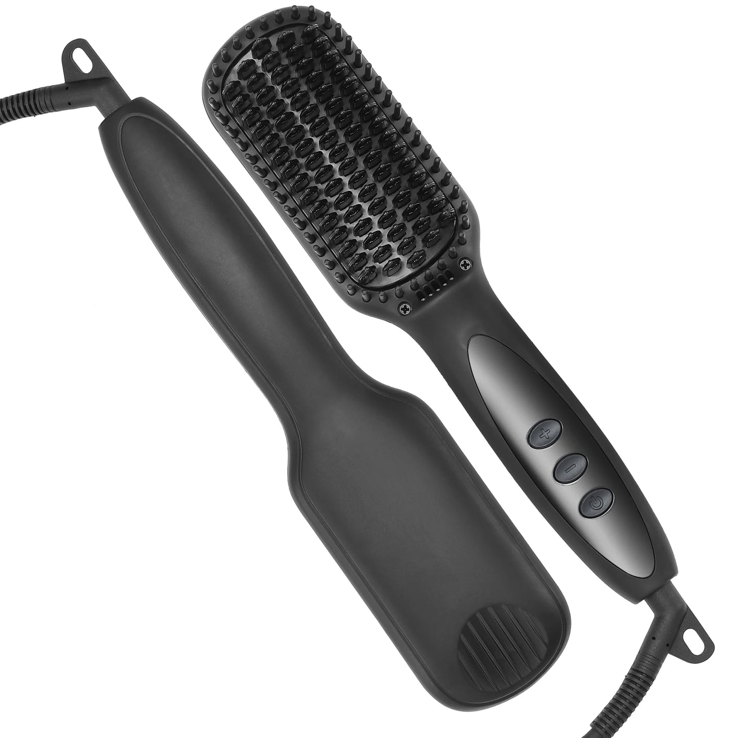 Hair Straightener for Women Hot Comb Anti-Scalding Hair Brush Ceramic Heating Lcd Display Dual Voltage Silent Hair Straightener.