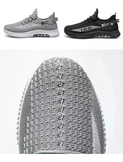 Men Shoes Sneakers Casual Shoes Breathable Mesh Comfortable Fashion Shoes Trendy Casual Shoes Student Sports Shoes Mesh.