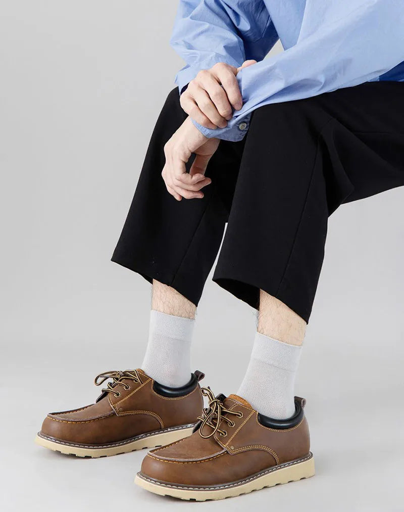 10 Pair Men's Summer Mesh Bamboo Fiber Socks Fashionable Breathable Business Socks Suitable For Sweaty Feet Casual Socks