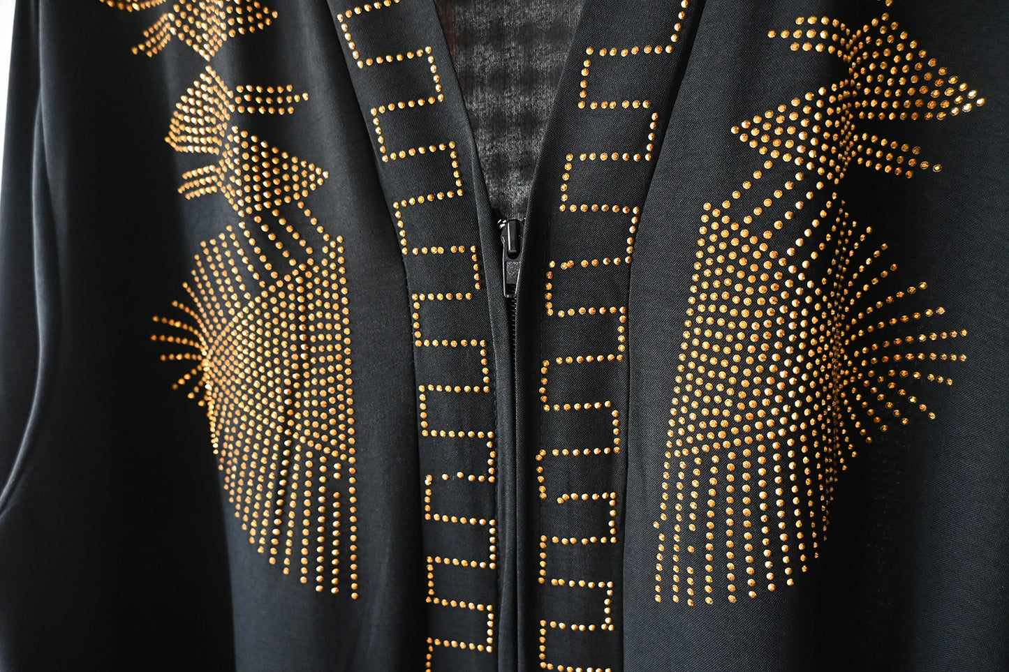 New Women Elegant Dress Chiffon Open Abaya with Zipper Muslim Women Dress Islamic Clothing Cardigan Abaya Women Muslim Dress.