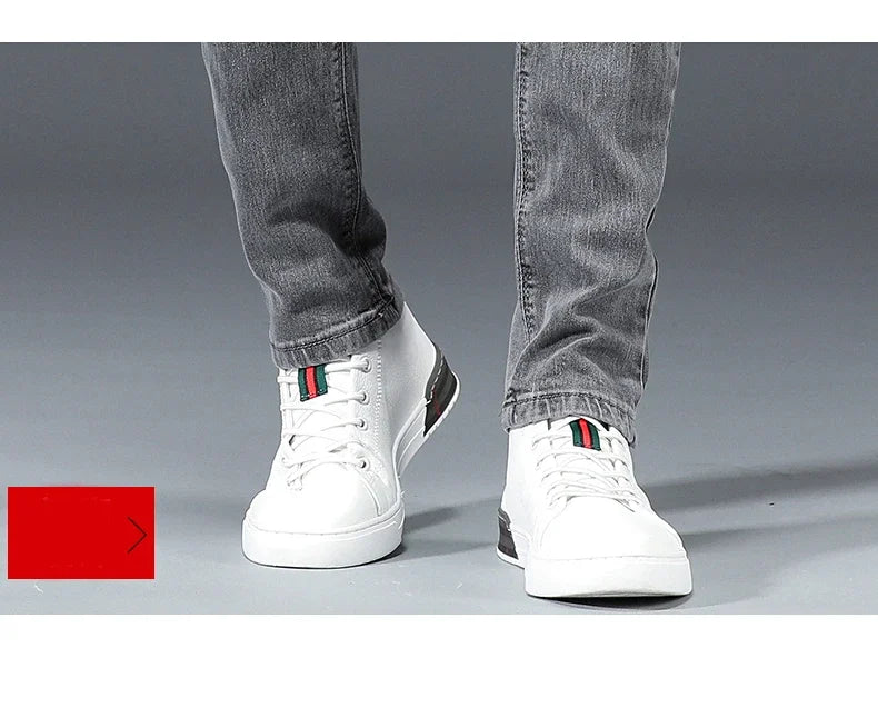 2024 New Men's Cotton Business Casual Skinny Jeans Trendy Fashionable Stretch Straight Slim Denim Trousers Male Blue Grey.