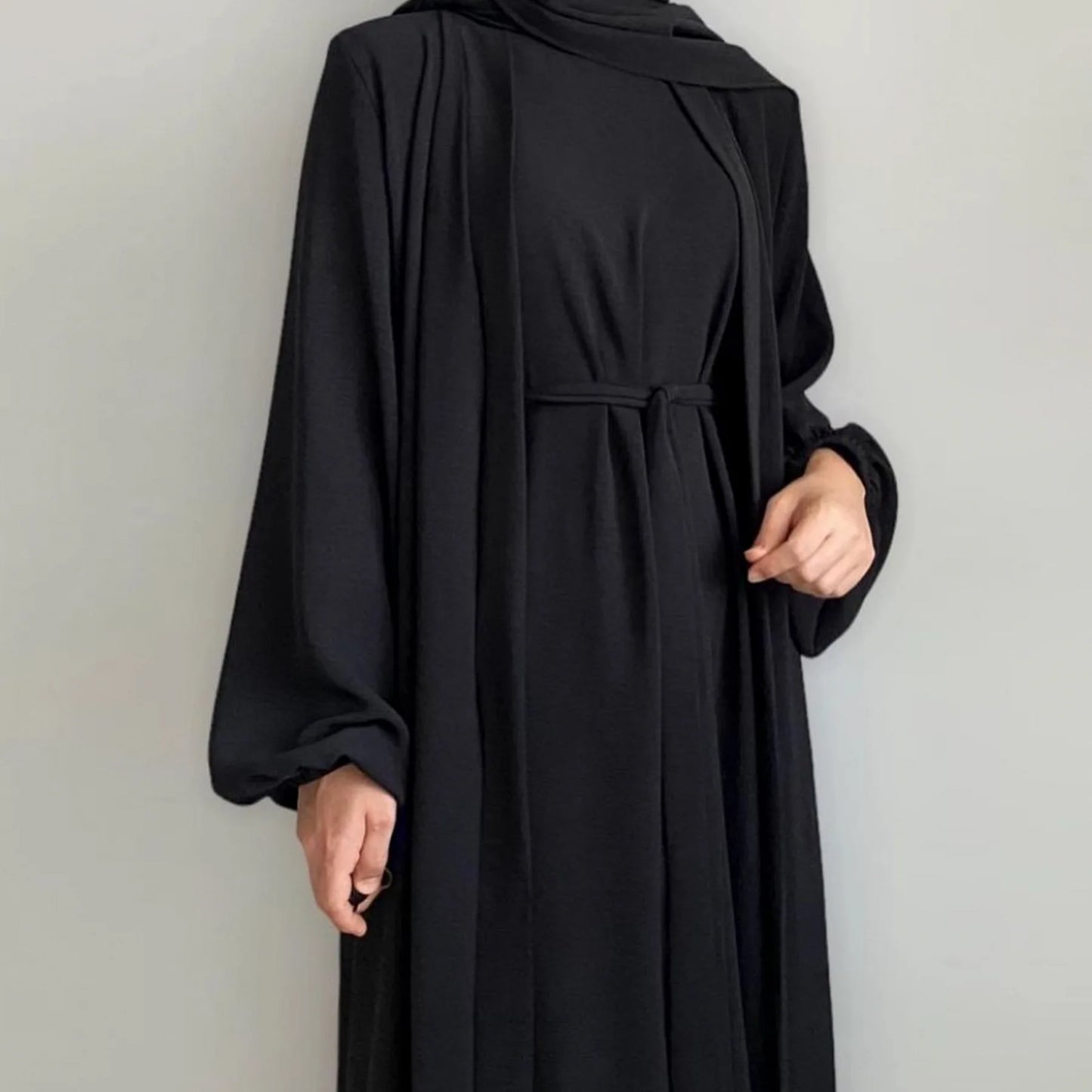 2024 New Muslim Sets for Women Ramadan Prayer Dress Modest Dresses Eid Dubai Abaya Female Islam Clothing Elegant Party Clothes.