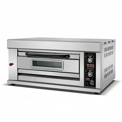 Bakery Oven Gas Electric Oven 1 Deck 2 Deck 3 Deck 2 3 4 6 Trays Cake Combination Baking Oven Sale Commercial.