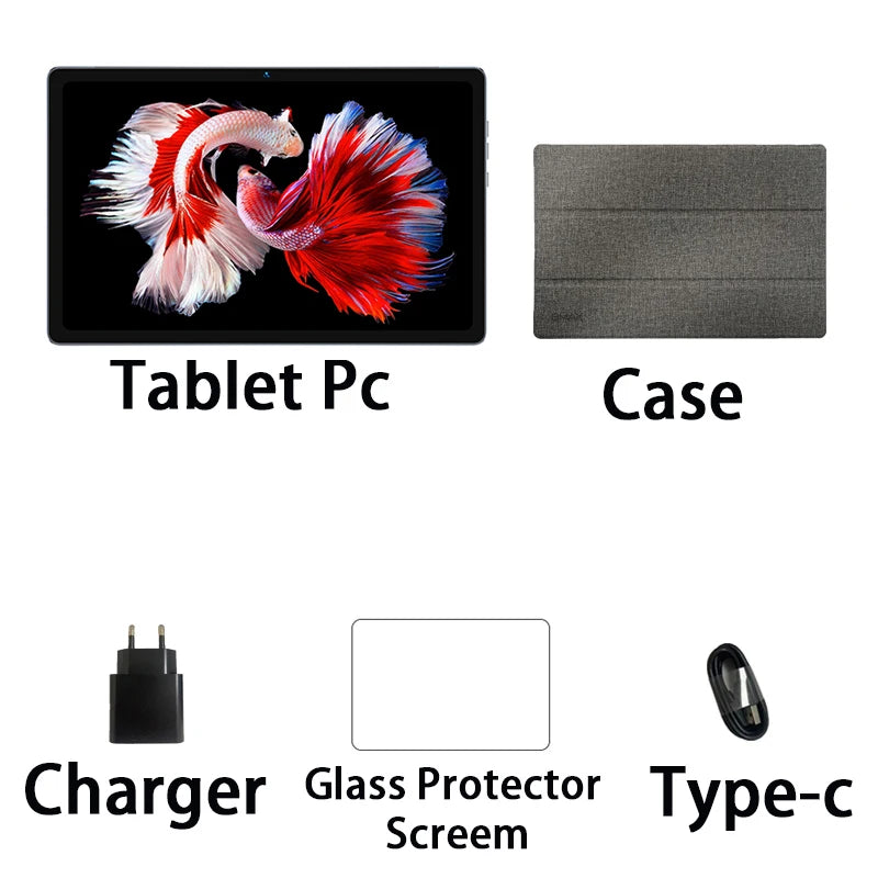 Bmax Maxpad I11Plus 10.4 Inch 16Gb(8Gb Ram+8Gb Expansion) 256Gb Rom Octa Core T606 Soc Android 13 Dual Wifi 4g Lte Tablet Sim