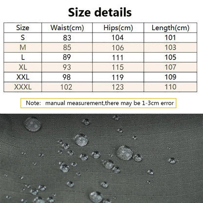 New Tactical Work Pants Men Outdoor Cargo Trousers Multi-pocket Waterproof Pant Autumn Spring Outdoor Workwear Hiking Trousers.