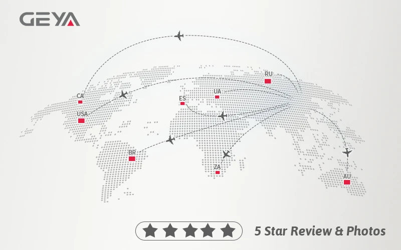 GEYA W2R ATS 110V 220V PC Dual Power Automatischer Transferschalter 63A 100A Haushalts-Stromübertragungsschalter 50/60Hz.