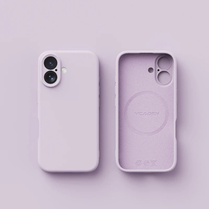 for iPhone 16E Magsafe Liquid Silicone Case Solid Colour Matte Soft Bumper Phone Cover for iPhone 16 Plus 16 Pro Max Cases.