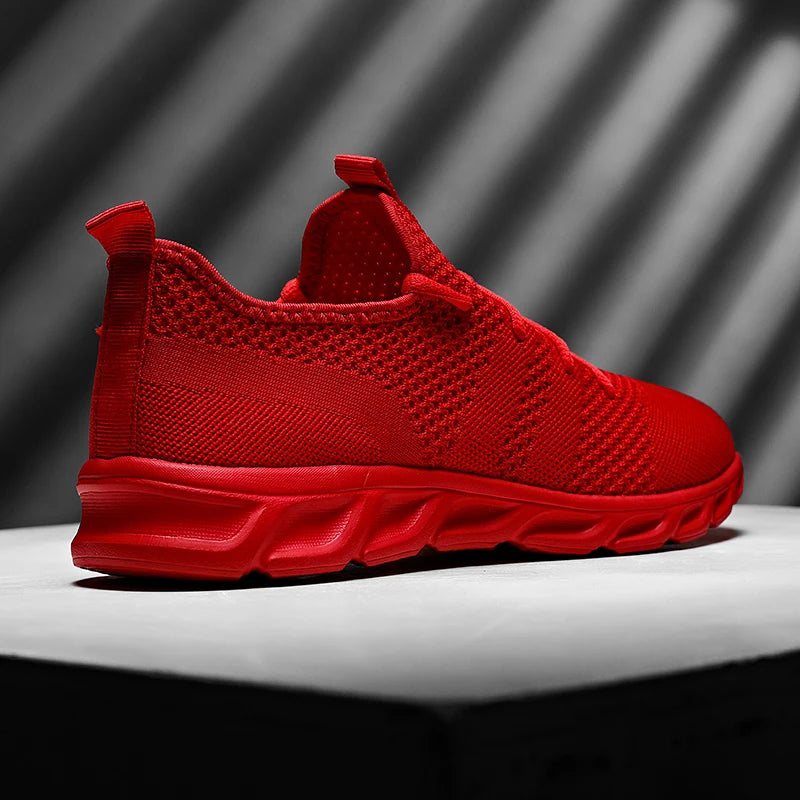 2024 Trend men's casual shoes light sneaker white large size outdoor breathable mesh fashion sports black running tennis shoes