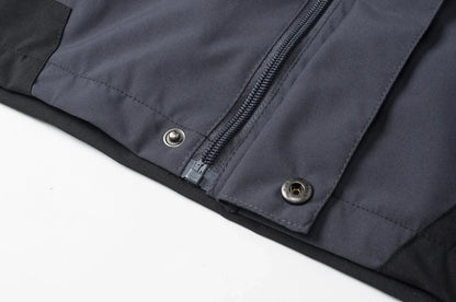 Punching Jacket Men's Jacket Spring and Autumn Outdoor Pilot Hooded Baseball Mountaineering Clothing Jacket Men Women.