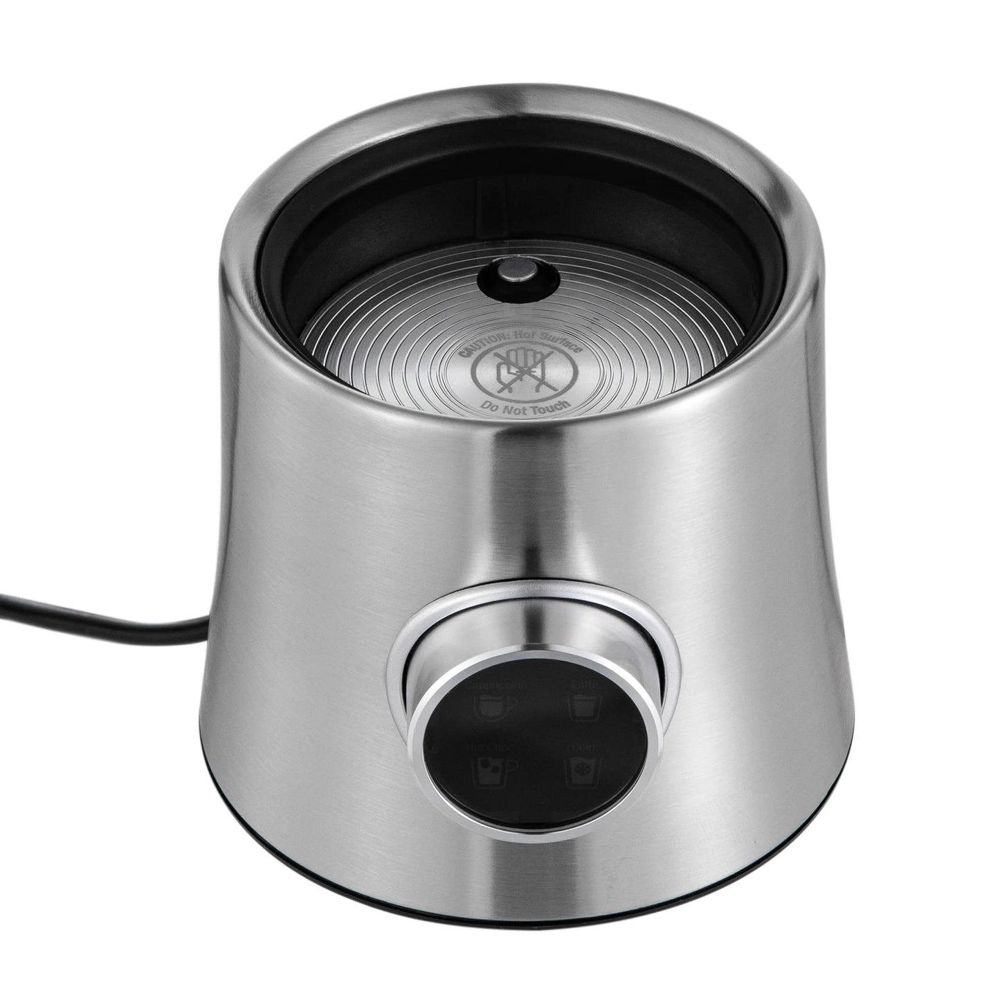 Stainless Steel Milk Frother MF06S | Hot/Cold Froth, Latte/Cappuccino, 900ml Capacity 500W Electric Milk Frother.