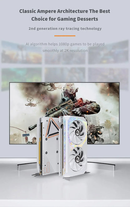 SOYO RTX 3060 12GB Graphics Card GDDR6 192Bit PCI Express 4.0 × 16 8Pin NVIDIA GPU Rtx 3060 Gaming Video Card Placa De Video.