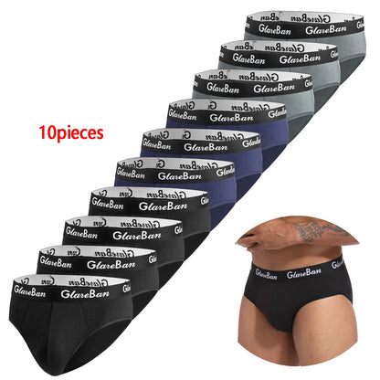 10 stücke Pack Briefs Marke Boxer Mode Stil Männer Höschen Unterwäsche Männlich Und Unterhose Für Homme Luxus Set Shorts Box rutscht ﻿