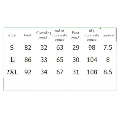 Damen-Pyjama-Set mit Herz-Print, süßes sexy Straps-Top, Shorts, lässiges Heim-Nachtwäsche-Set, bequeme Baumwoll-Loungewear.