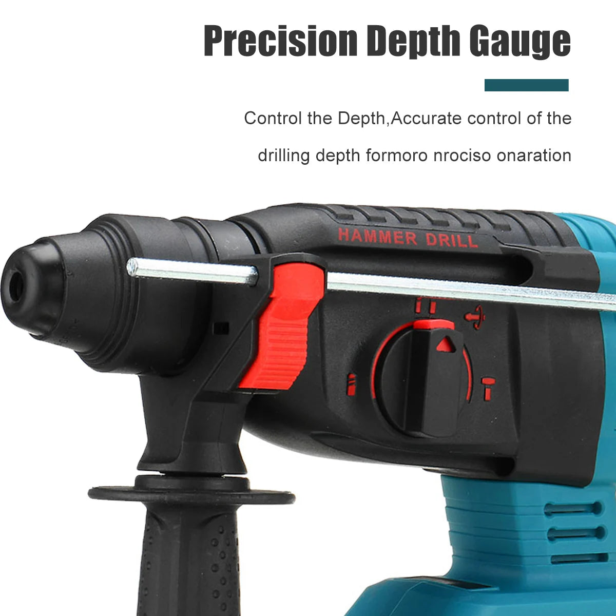 Drillpro Elektrowerkzeug-Set, 800 N.M, elektrischer Schraubenschlüssel, Bohrhammer, 13 mm Bohrmaschine, 125 mm Winkelschleifer für 18 V