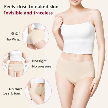 3Pcs Camel Toe Concealer Panties Anti Camel Toe Cover Briefs Cameltoe Prevention Underwear No Show Panties For Leggings.