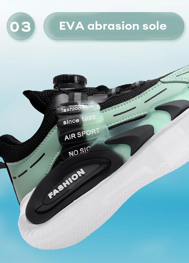 Pink Girl's Fashion Sneakers Anti Slip Comfortable Children Boy's Casual Walking Shoes Outdoor Sport Tennis.